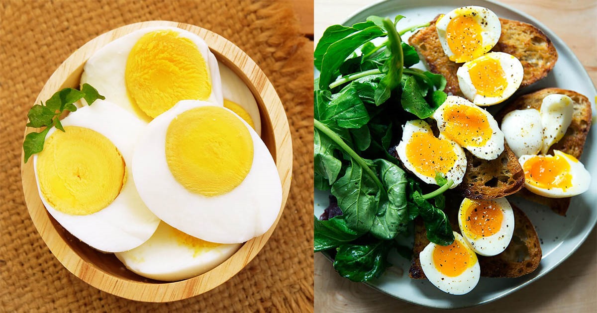 Telur dan sayur hijau cocok untuk menu diet.   (Vanillakismis.my)