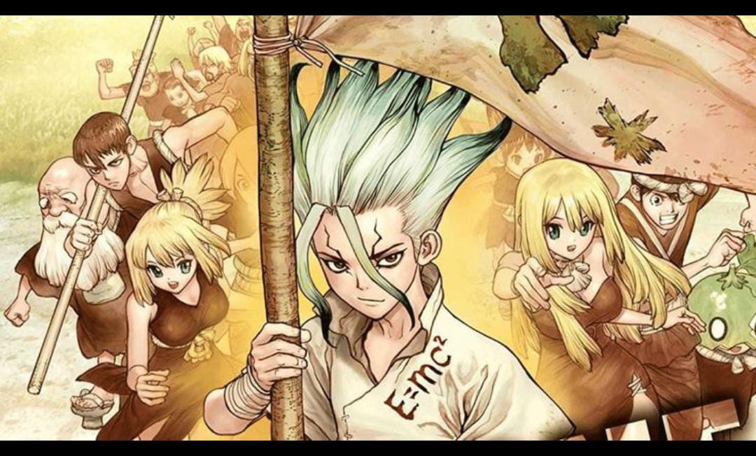 Gambar Anime Dr. Stone (Sumber: Pinterest)