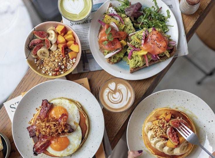 Menu Sarapan Ala Bule di Jogja (Sumber Foto: Pinterest/@lilbtf)