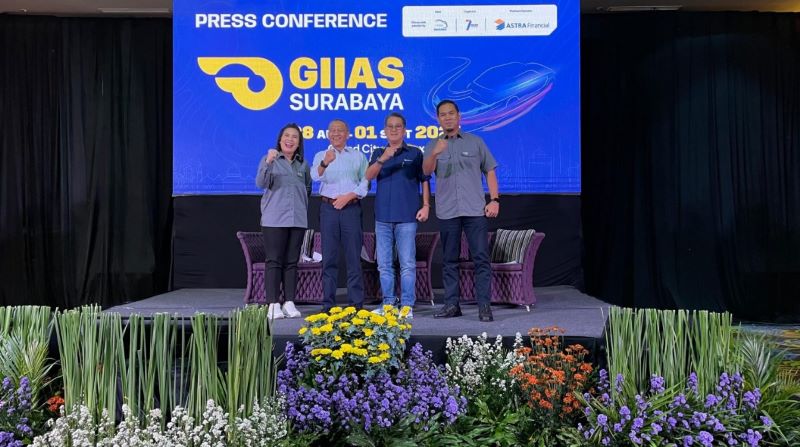 Press Conference Gaikindo Indonesia International Auto Show (GIIAS) Surabaya yang akan diadakan pada 28 Agustus hingga 1 September 2024.