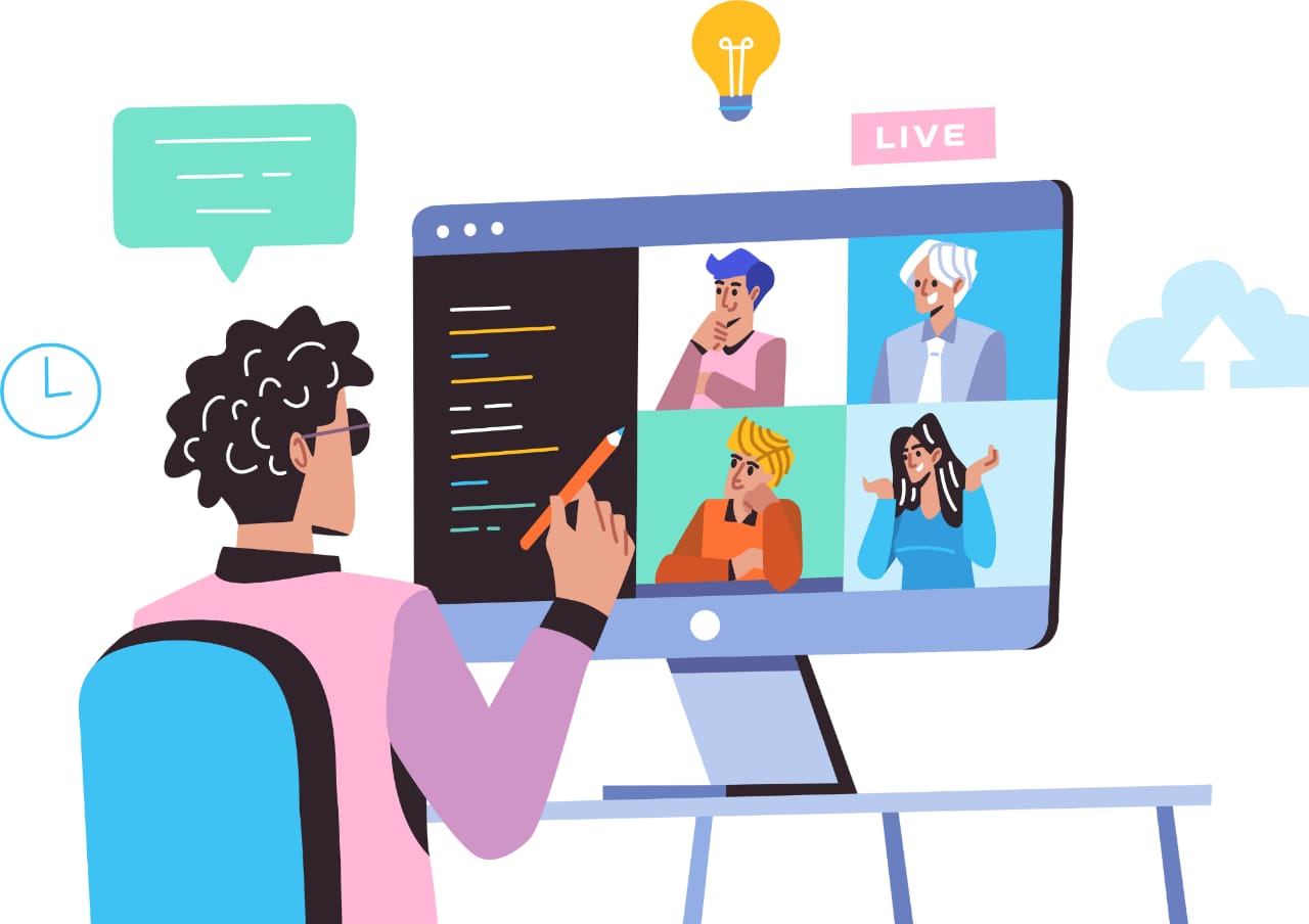 Illustrasi Kursus Online (Sumber Gambar: Editan Pribadi Penulis/Rumyanah Irvadia)