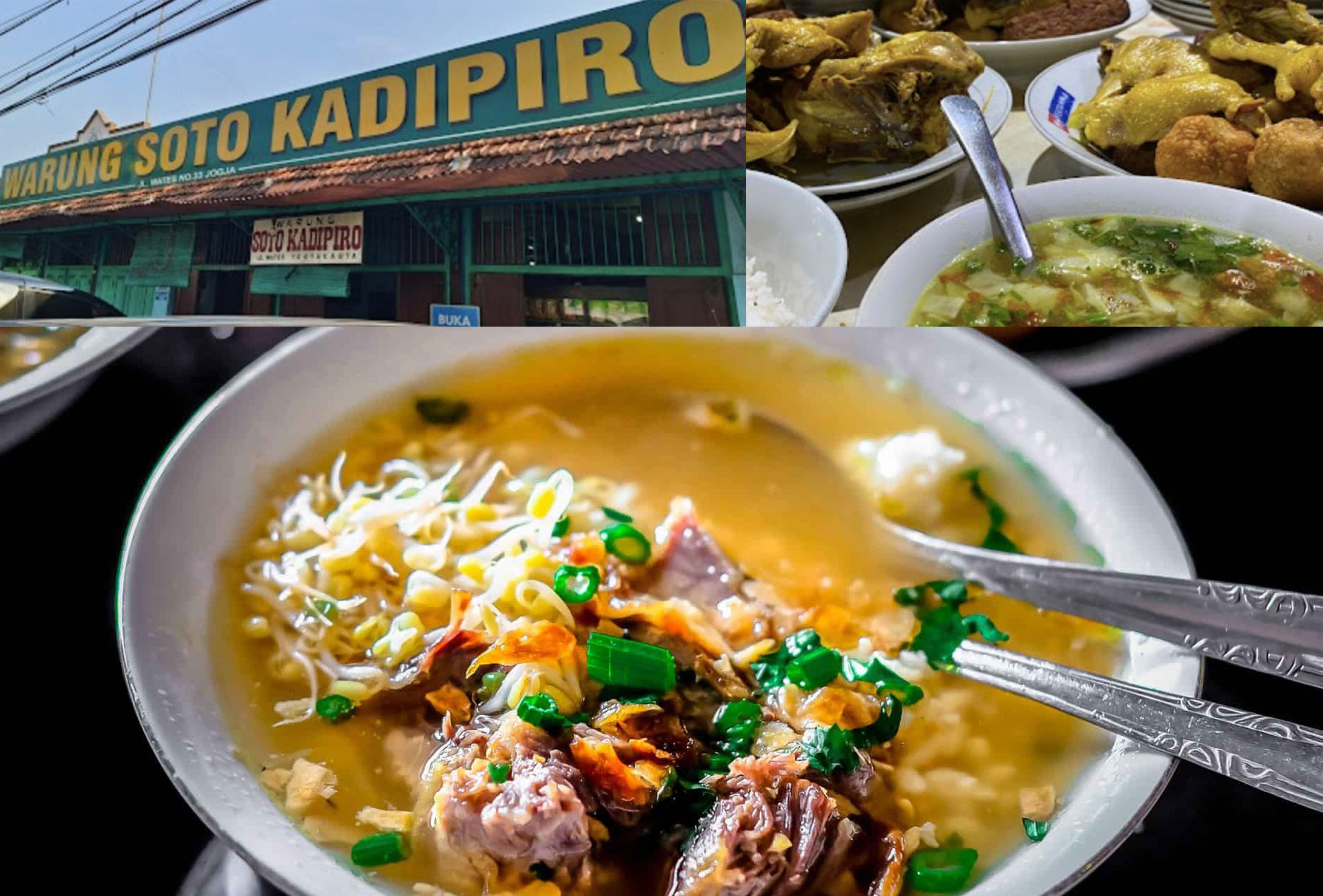 Mencicipi nikmatnya Soto Kadipiro Yogyakarta.