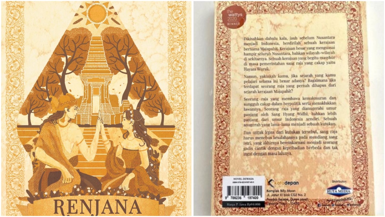 Novel Renjana karya El Alicia.