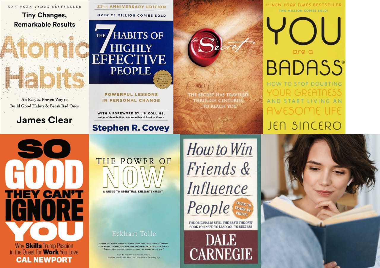 Cover Buku Yang Direkomendasikan (Sumber Foto: Pinterest, E-commerce, dan berbagai sumber lain) Dikolase oleh Penulis/Rumyanah Irvadia