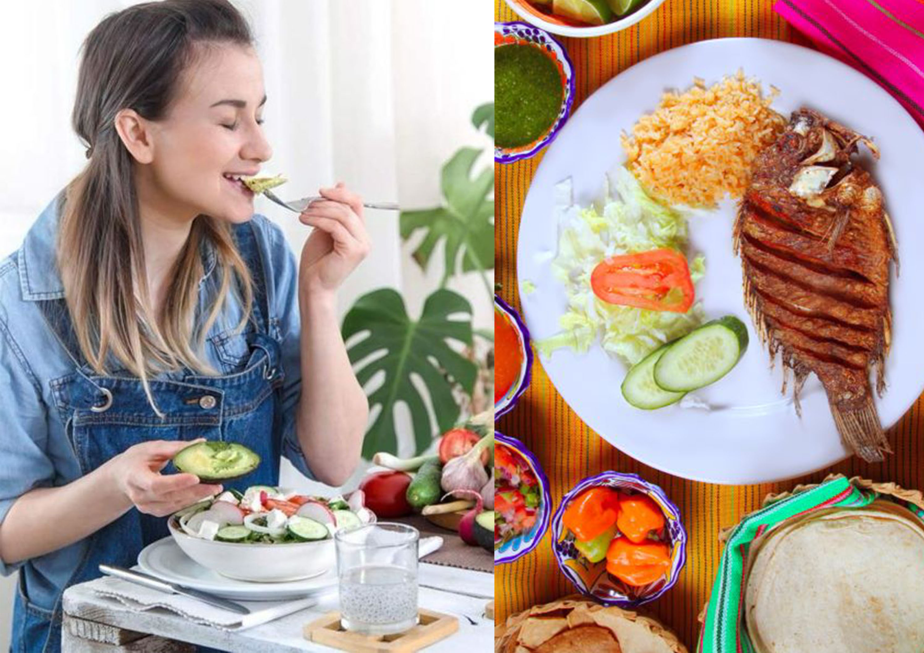 Pola hidup sehat dengan mengkonsumsi makan-makanan bergizi.