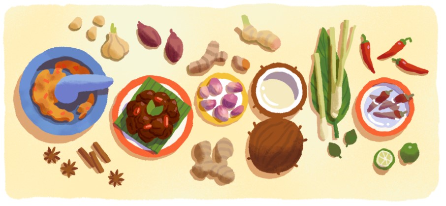 Hari Ini (21/8/2024) Google Doodle Memasang Gambar yang Isinya Rendang, Apa Maksudnya?  (Google.com)