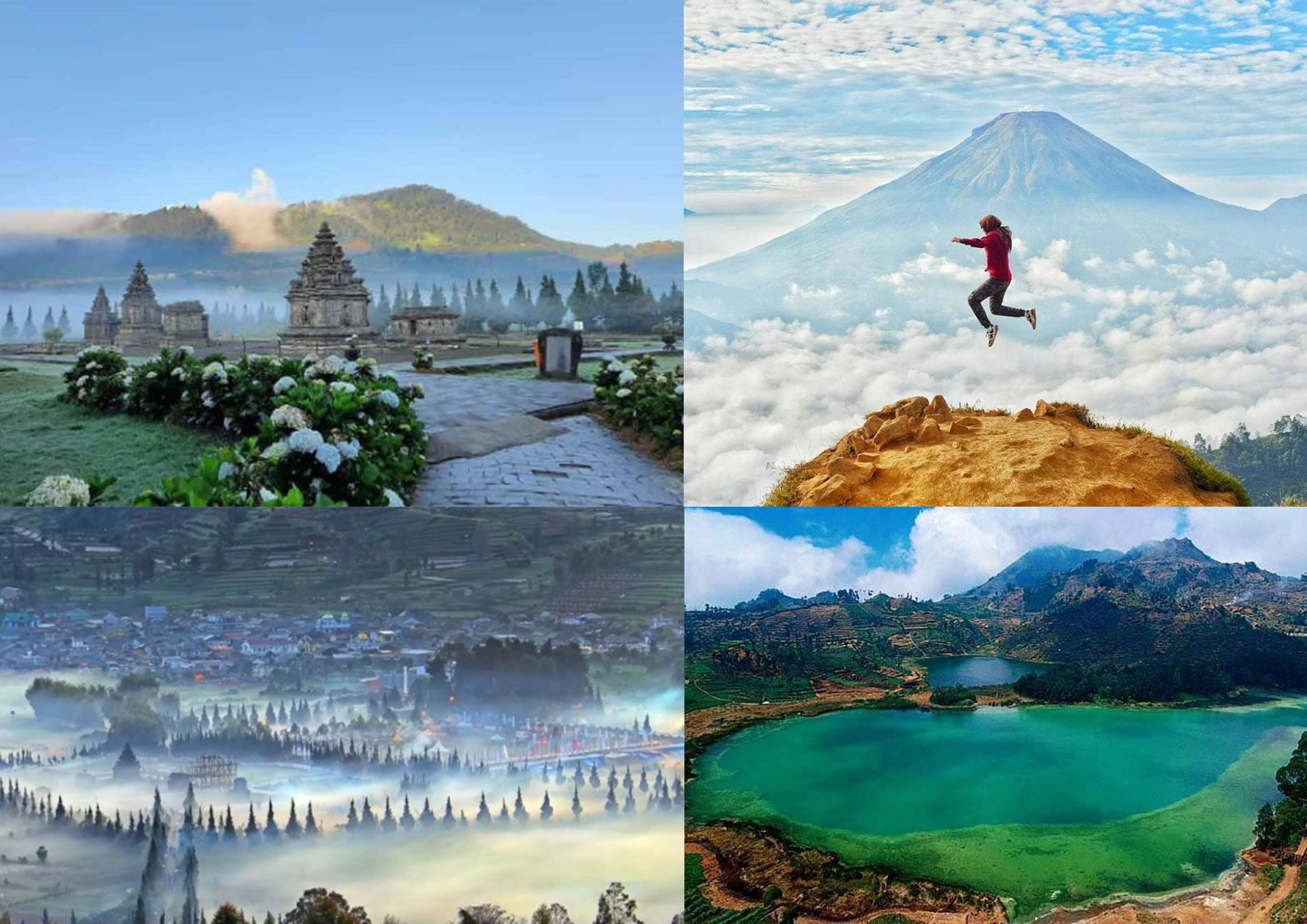 Menjelajahi wisata menarik super hidden gem di Dataran tinggi Dieng, Jawa Tengah.