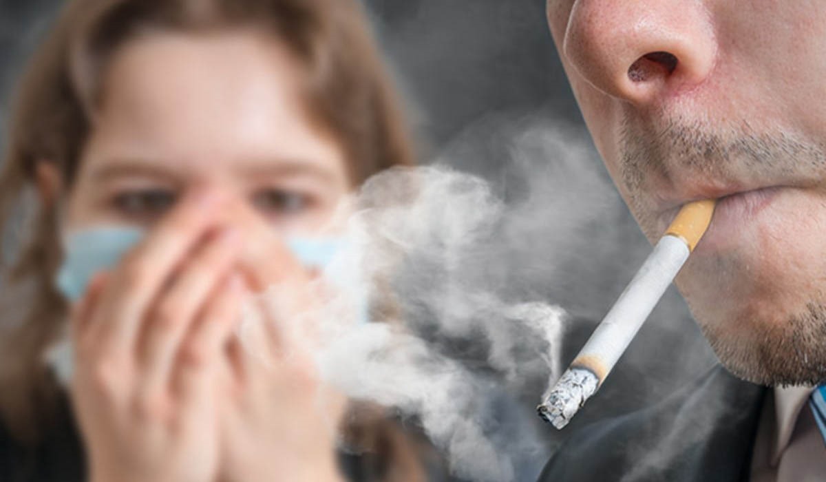 Ilustrasi residu asap rokok yang berbahaya untuk Kesehatan.  (beritakini.co)