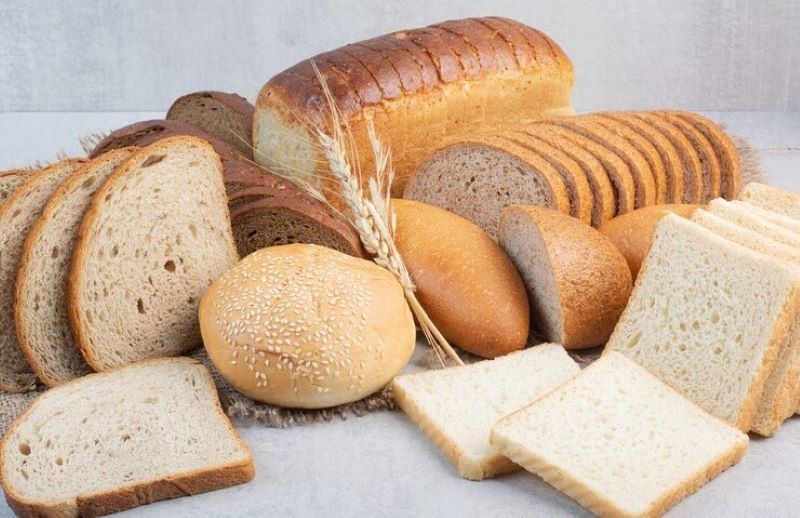 Ilustrasi roti yang mengandung gluten.