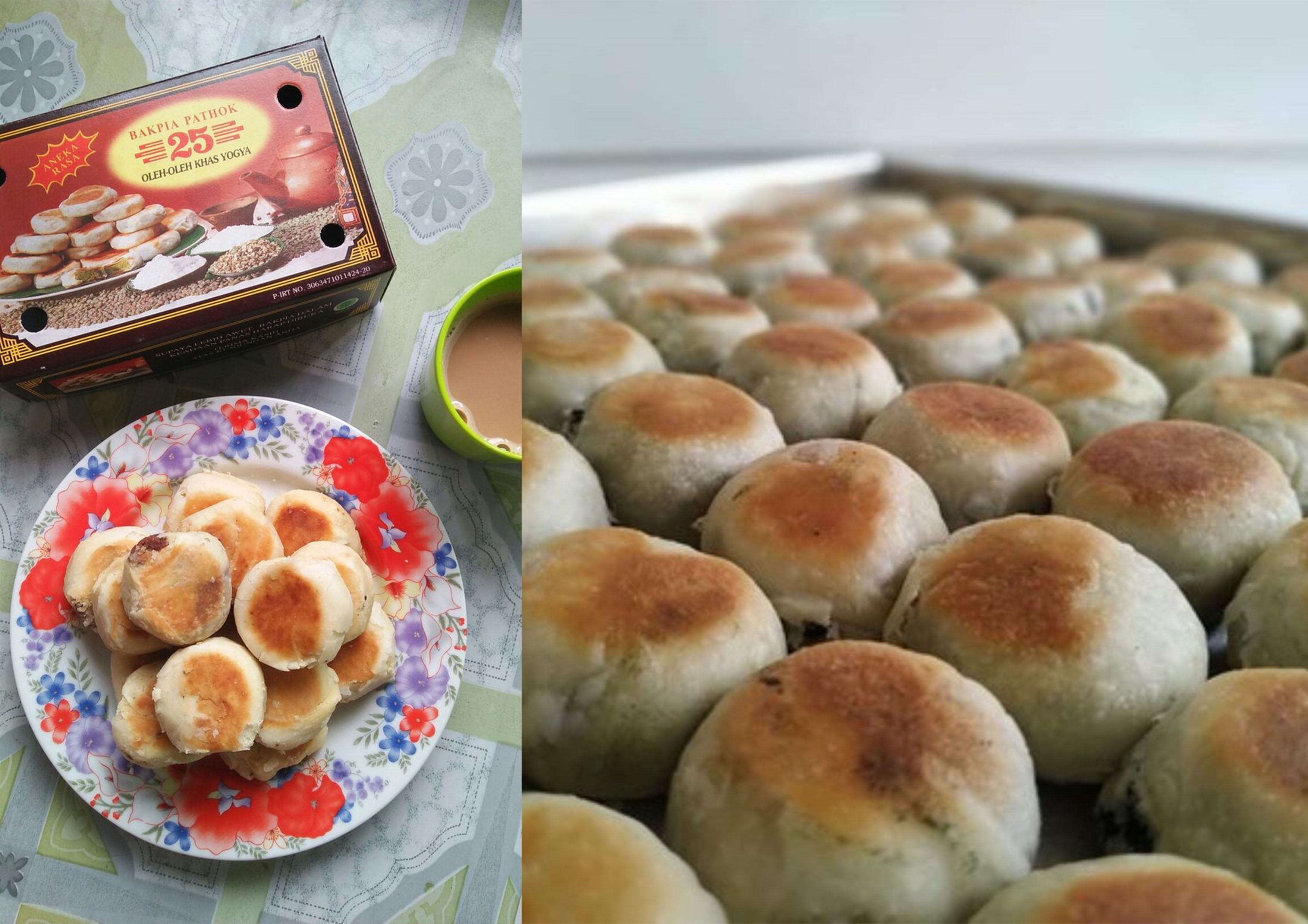 Hidangan Bakpia Pathok, makanan khas Jogja.