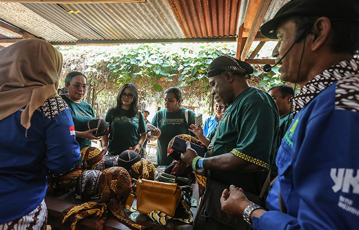 SEJAHTERAKAN MASYARAKAT: Kampung Wisata Rejowinangun, Kotagede merupakan slah satu destinasi wisata yang berkembang.Keberadaan kampung wisata itu maju seiring dengan dukungan dana keistimewaan