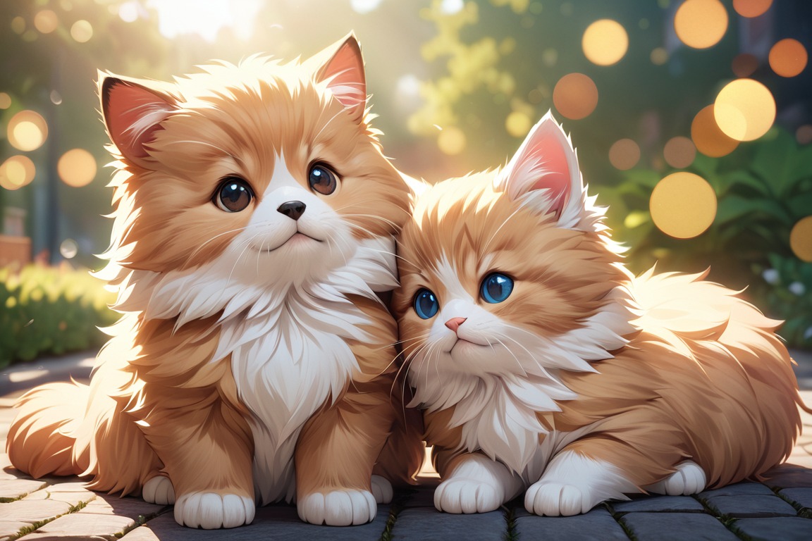 Ilustrasi dari Hewan Peliharaan. (AI Generator)