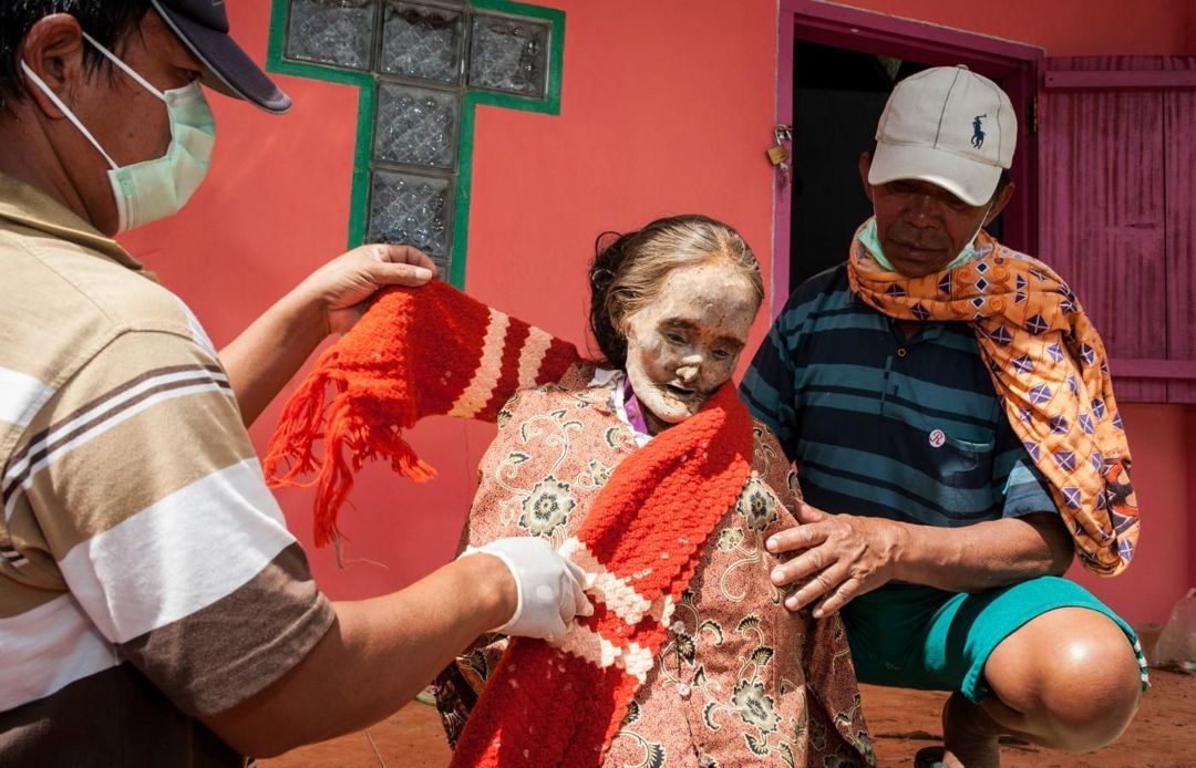 Ilustrasi ritual ma&rsquo;nene (rimbakita.com)