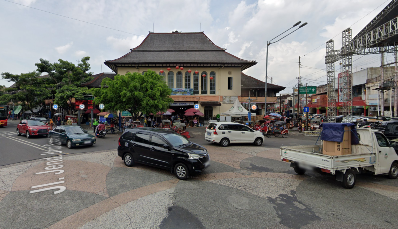 Pasar Kota Gedhe Solo.