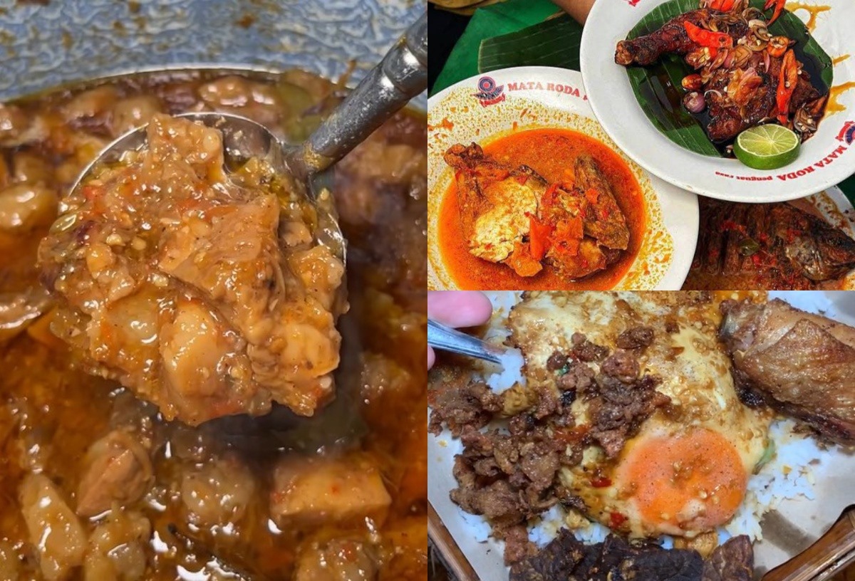 Kuliner malam di kawasan GSP UGM (kolase berbagai sumber)