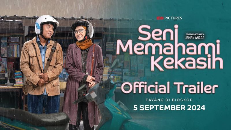 Teaser poster film Seni Memahami Kekasih.