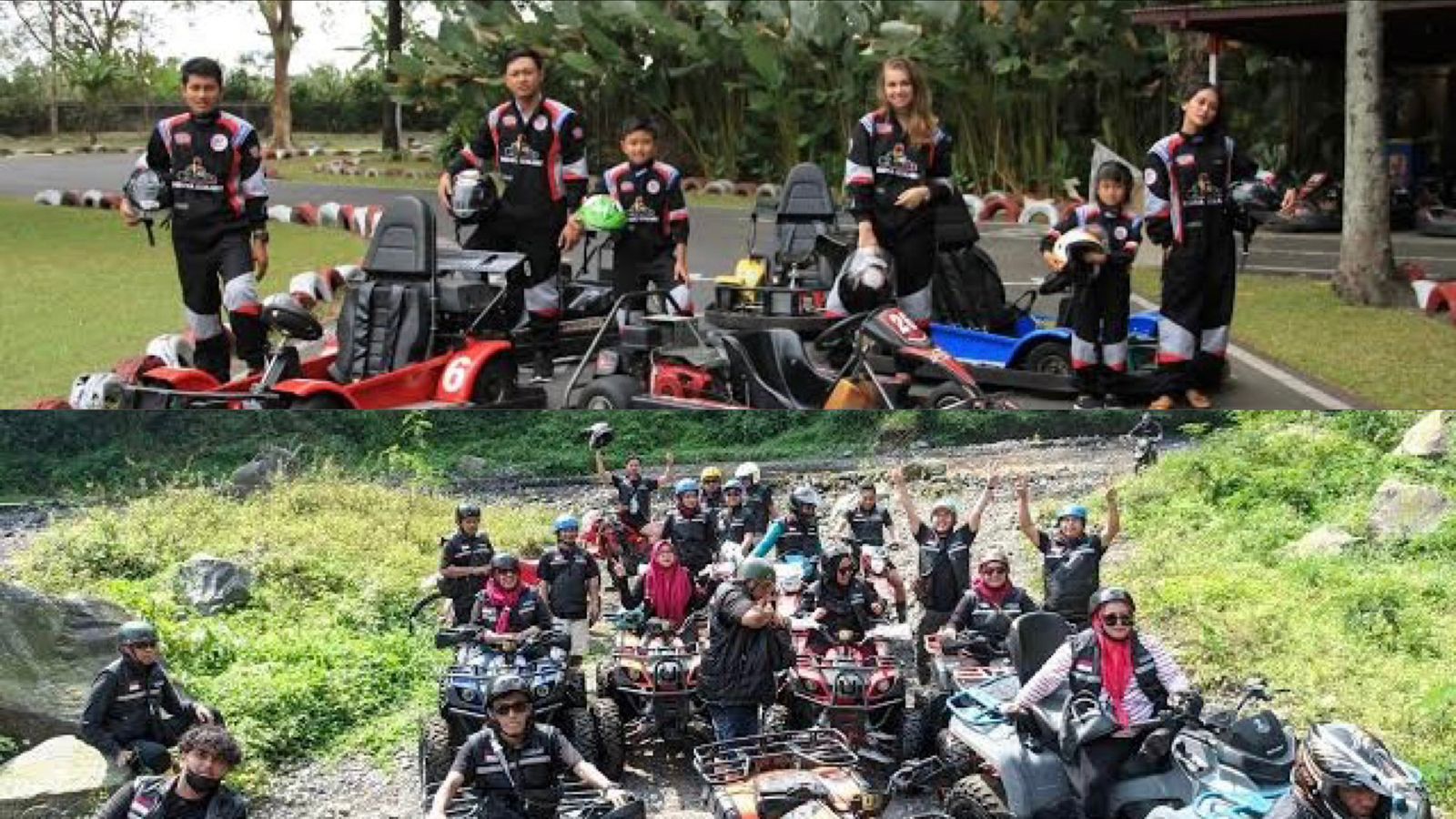 Wahana permainan di Yogyakarta  (kolase berbagai sumber)