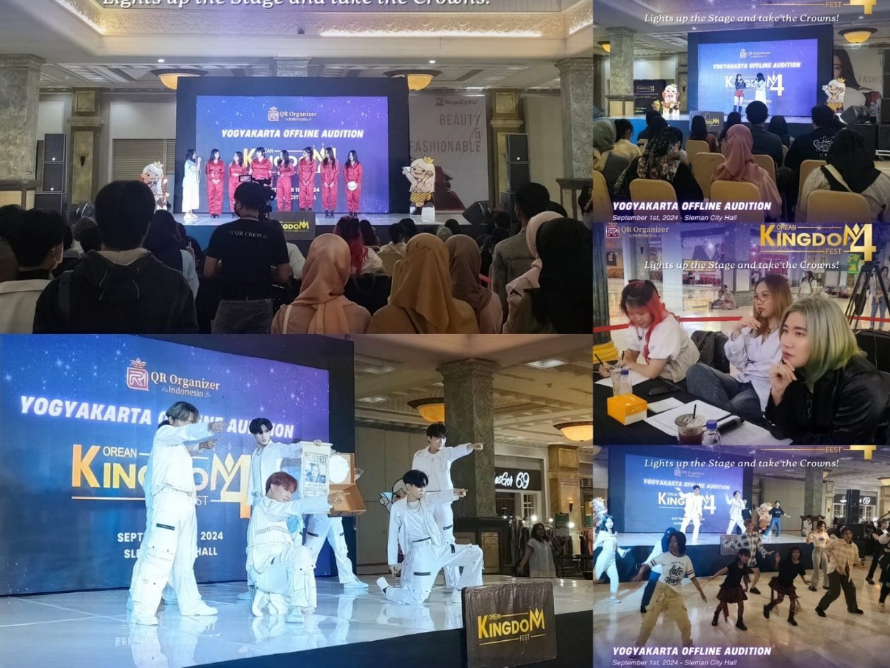 Audisi Offline Yogyakarta Korean Kingdom Fest 4  (Instagram/koreankingdomfest&nbsp;dan&nbsp;qrorganizer)
