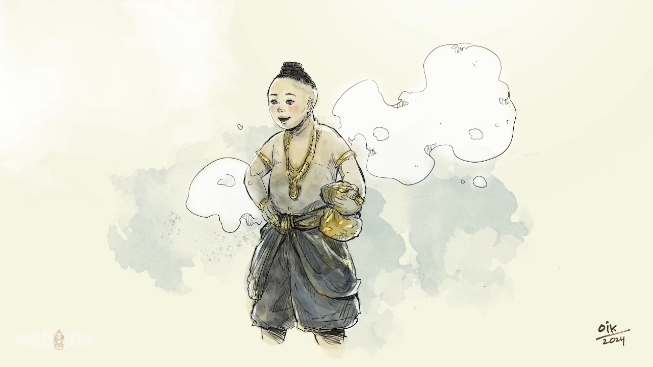 Ilustrasi kuman thong dari Thailand (youtube/kisah tanah jawa)