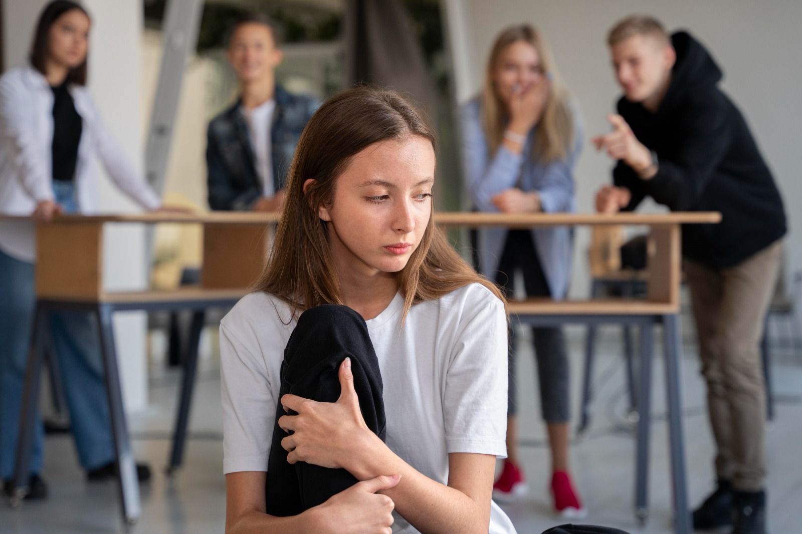 Caption : Cegah Bullying Sumber : Freepik.com
