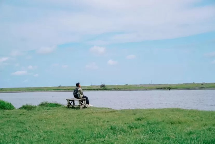 Sabana Pantai Baros di Bantul, Yogyakarta. (Instagram/@is.shal)