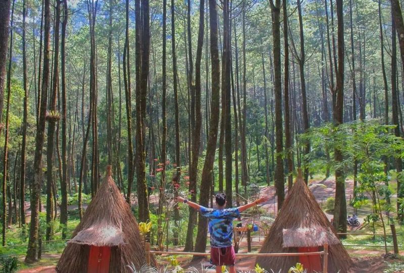 Pemandangan alam di Karanganyar.