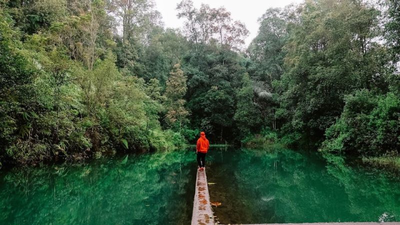 Keindahan Danau Banaran.