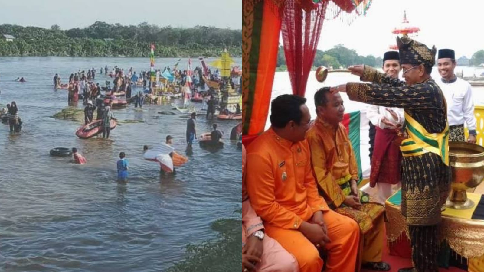 Tradisi Mandi Balimau Sumber: berbagai sumber