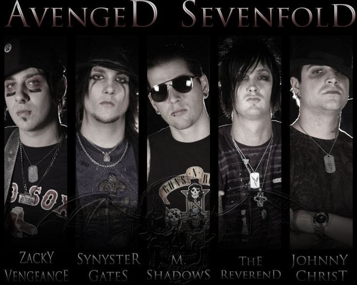 Avenged Sevenfold. (pinterest @defyingorderssince93.deviabtart.com)