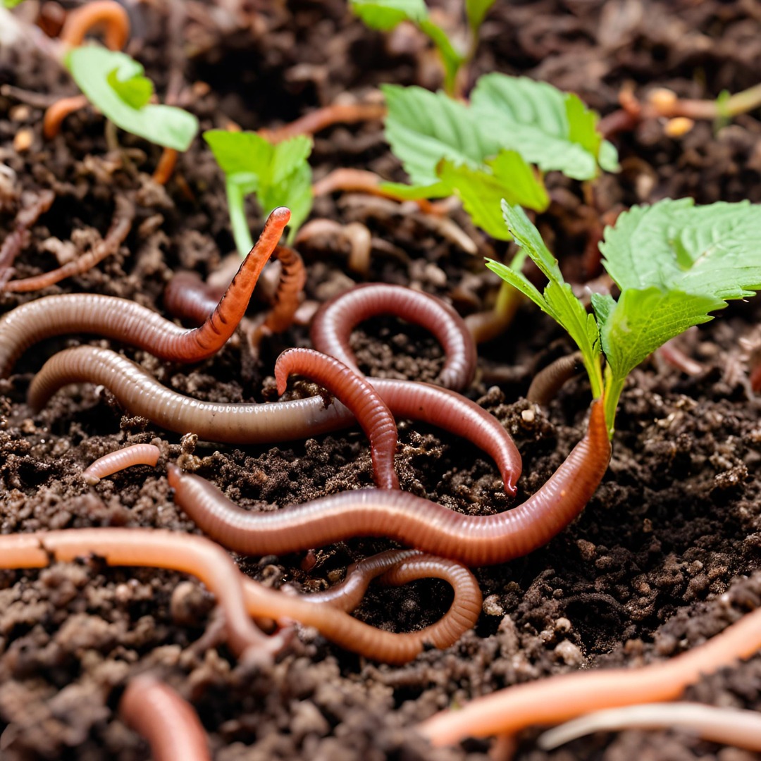 Kehebatan cacing tanah memiliki manfaat yang luar biasa bagi kesehatan.  (Ilustrasi canva)