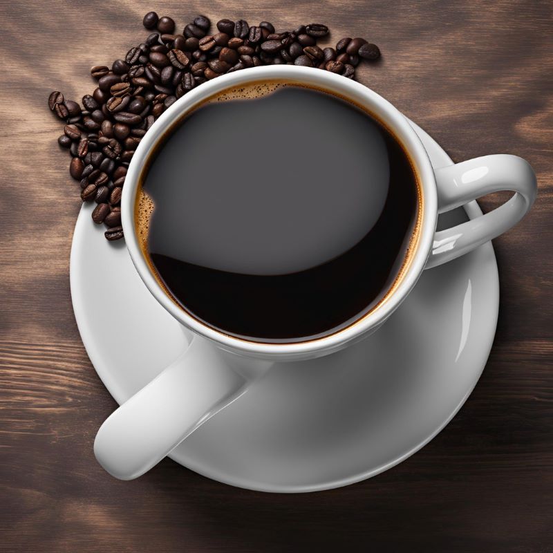 Secangkir kopi yang menggugah selera.