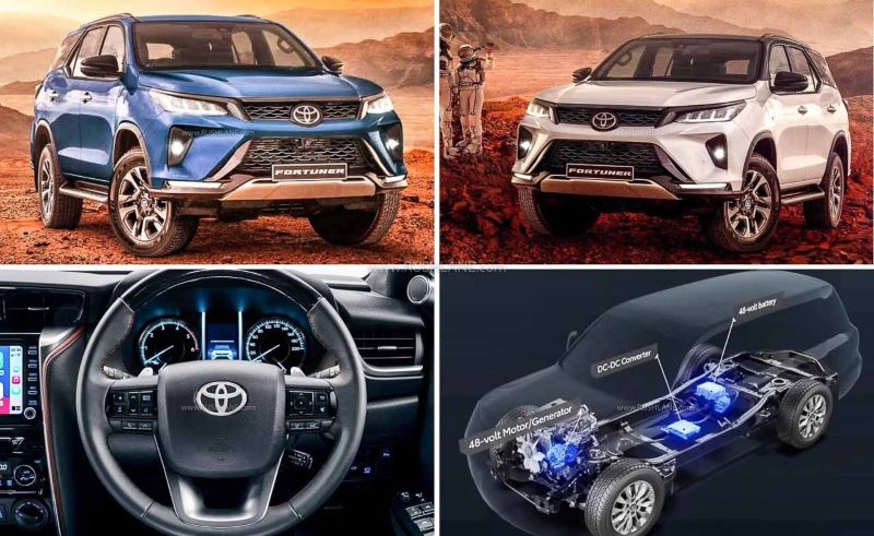 Toyota Fortuner Hybrid.