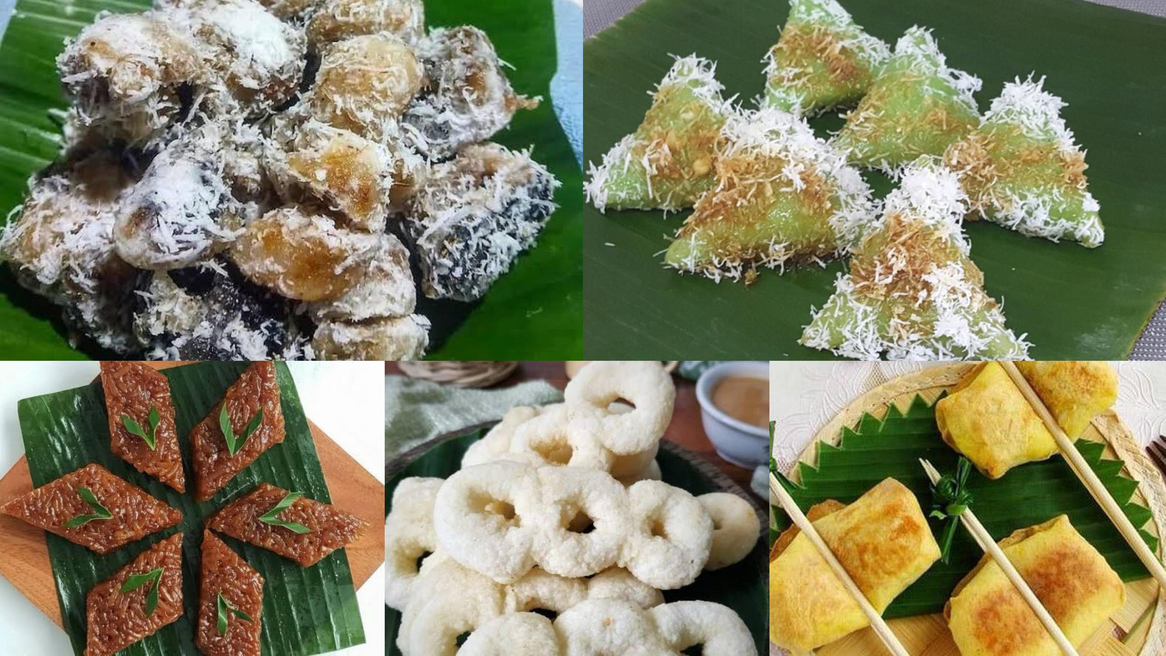 Mengenal Jajanan Tradisional (kolase berbagai sumber)