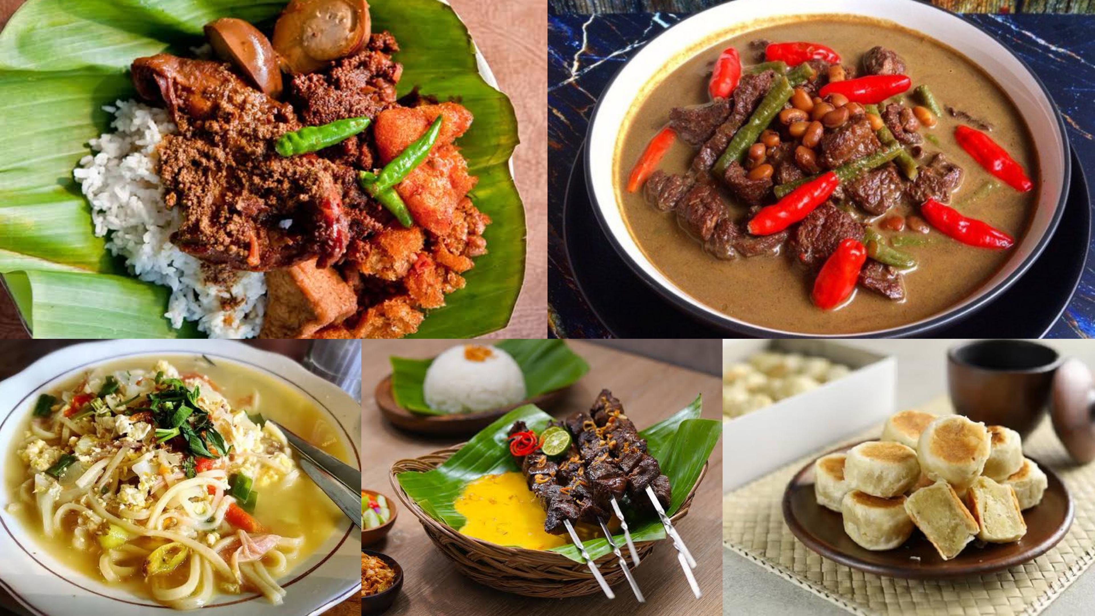 Makanan Khas Yogyakarta (kolase berbagai sumber)