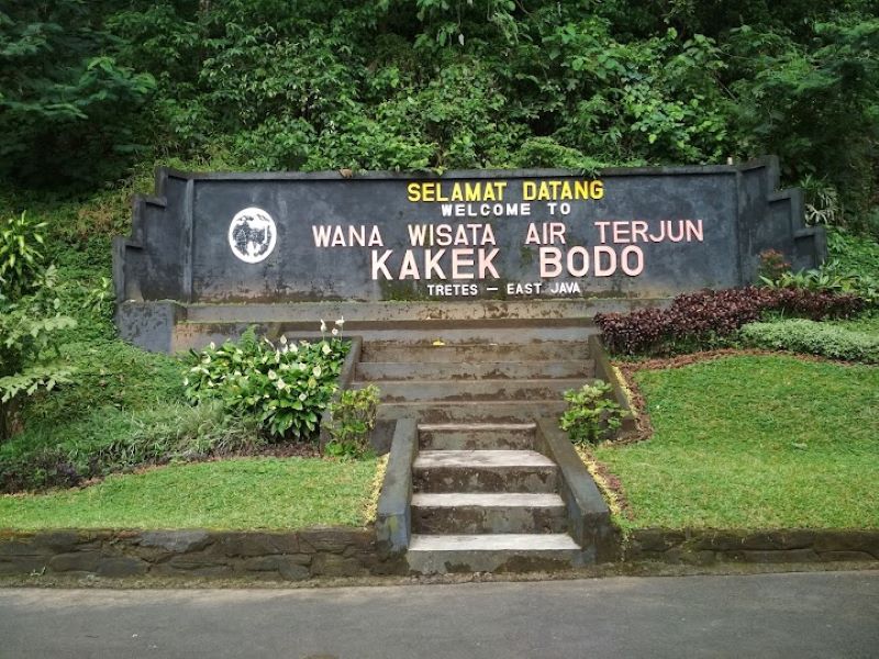 Salah satu spot di Air Terjun Kakek Bodo Kabupaten Pasuruan, Provinsi Jawa Timur.