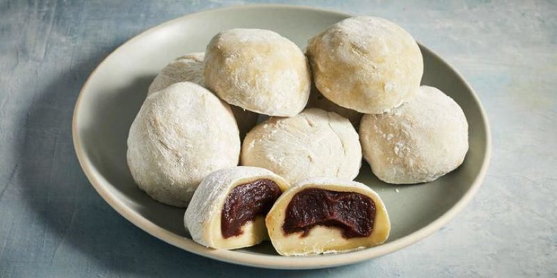 Ilustrasi kue mochi.