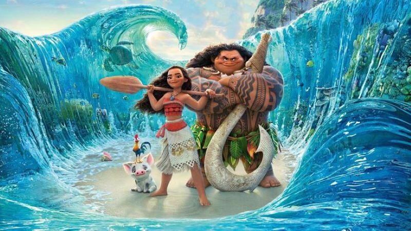 Film animasi Moana.
