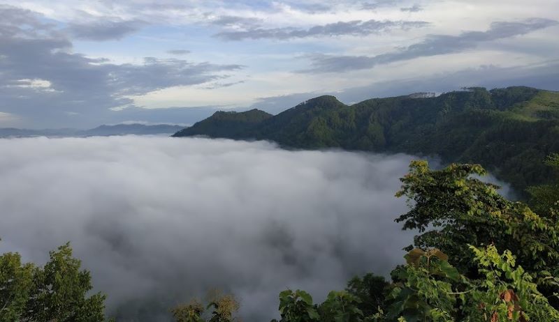 Sensasi staycation unik di Bukit Banda Kebumen.