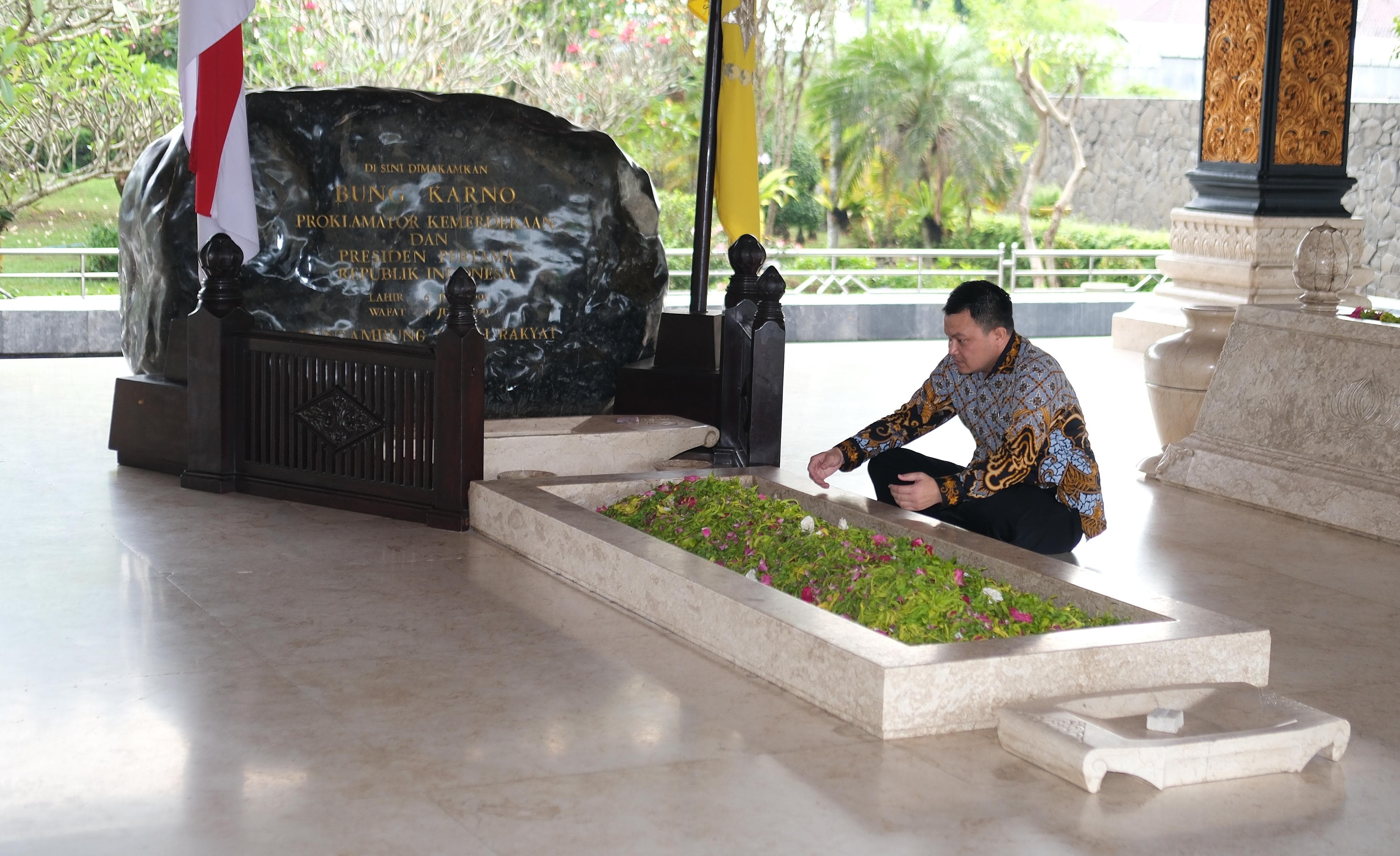 Ziarah ke makam Bung Karno di Blitar, Jawa Timur