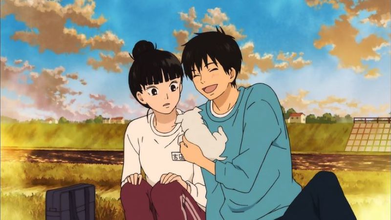 Ilustrasi gambar anime Kimi Ni Todoke: From Me To Yo 2009.