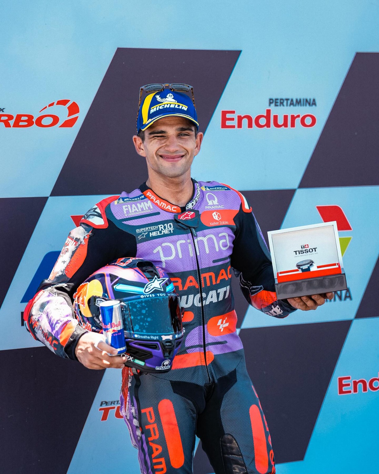 Podium Jorge Martin raih pole position.