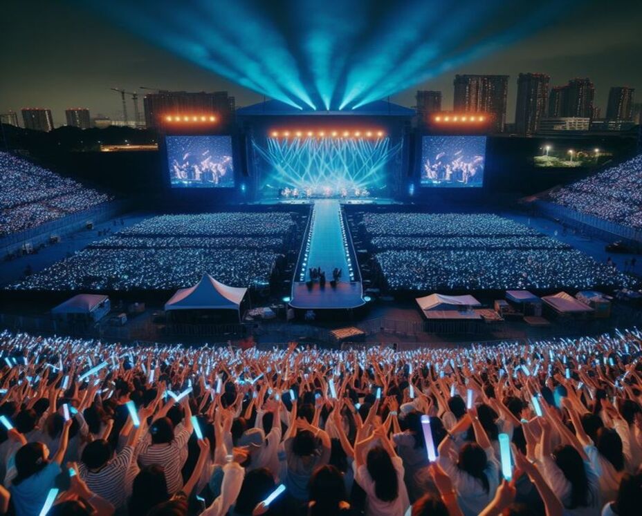 Suasana Konser. Sumber: Pinterest (https://pin.it/3ArL0iQ8x)