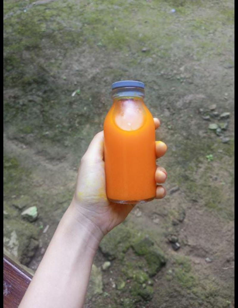 ginger shot.  (Ndayu Fulandari)