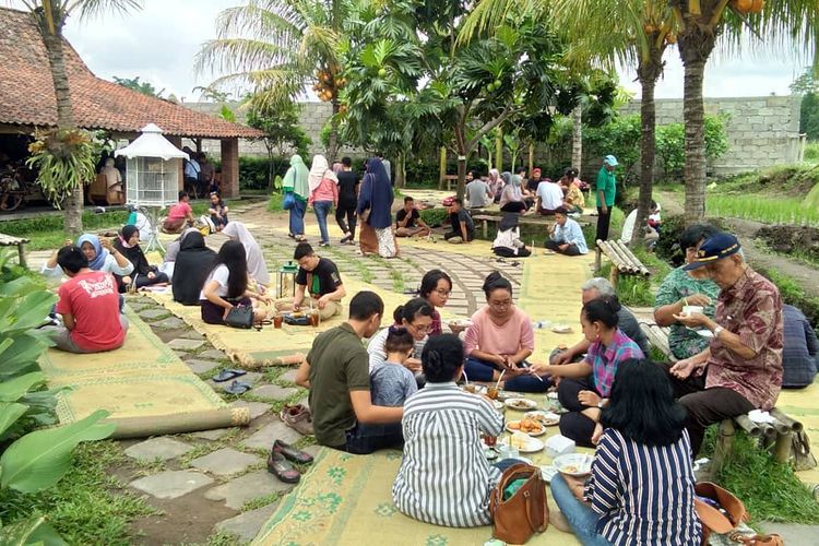 ilustrasi salah satu kuliner hits di Jogja.