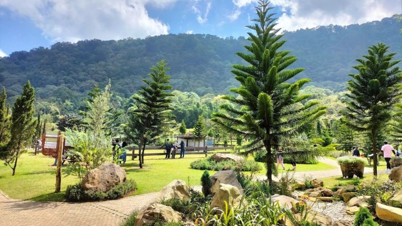 Bali rasa Swiss, menikmati panorama alam di Bali Farmhouse Bedugul.