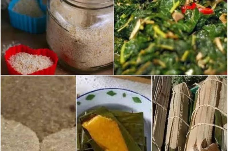 ilustrasi makanan khas Manggarai NTT