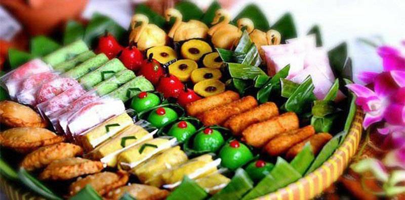 ilustrasi Kue Tradisional Indonesia