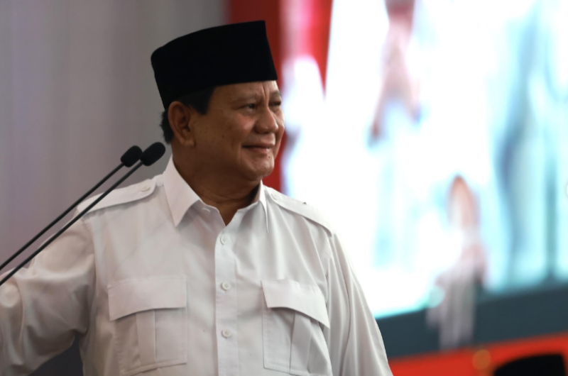 Presiden RI terpilih Prabowo Subianto.