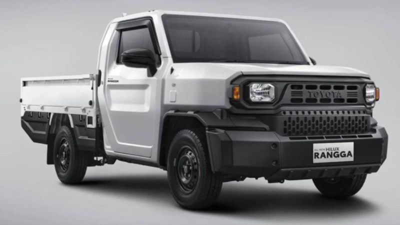 Toyota resmi merilis Hilux Rangga, pickup tangguh dan serbaguna untuk berbagai sektor bisnis.