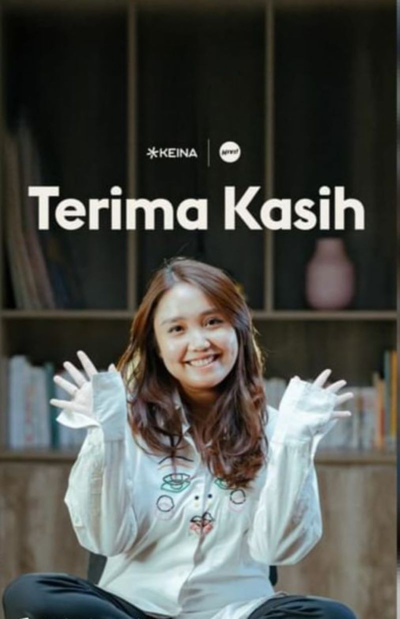 Vokalis grup musik HiVi! Neida Aleida.